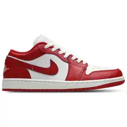 Foot Locker Jordan 1 Low Sneakers Heren - Wit - Maat 43 - Leer aanbieding