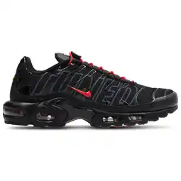 Foot Locker Nike Tuned Sneakers Heren - Zwart - Maat 45 - Leer, Synthetisch aanbieding