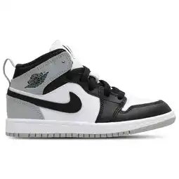 Foot Locker Jordan Aj1 Mid Peuterschoenen - Wit - Maat 35 - Leer aanbieding