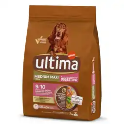Zooplus 7kg Ultima Medium / Maxi Sensitive Lachs Hundefutter trocken aanbieding
