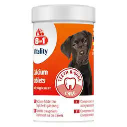 Zooplus 155 stuks 8in1 Vitality calciumtabletten aanvullende voeding voor honden aanbieding