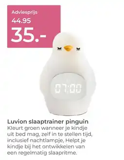 Prenatal Luvion slaaptrainer pinguin aanbieding