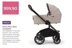 Prenatal Nuna Mixx Next compleet aanbieding