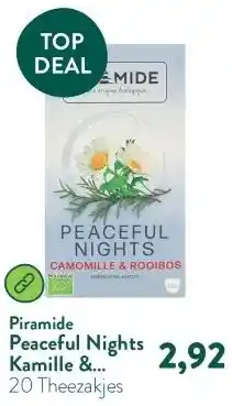 Holland & Barrett Peaceful Nights Kamille & Rooibos aanbieding