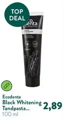 Holland & Barrett Black Whitening Tandpasta Houtskool aanbieding