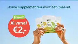 Holland & Barrett Jouw supplementen voor één maand aanbieding