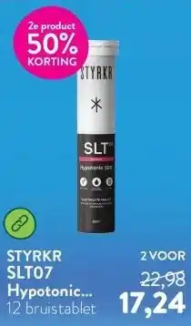 Holland & Barrett SLT07 Hypotonic Electrolyte Drink Mild Berry - 12 tabletten aanbieding