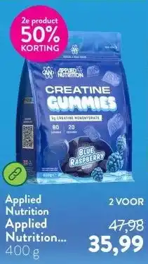 Holland & Barrett Applied Nutrition Creatine Gummies Blue Raspberry aanbieding