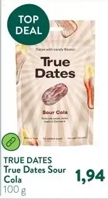 Holland & Barrett True Dates Sour Cola aanbieding
