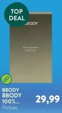 Holland & Barrett BBODY 100% Ceremonial Matcha aanbieding