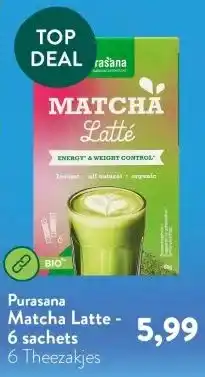 Holland & Barrett Matcha Latte - 6 sachets aanbieding
