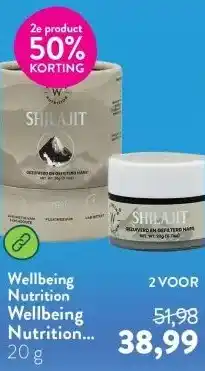 Holland & Barrett Wellbeing Nutrition Shilajit Resin aanbieding