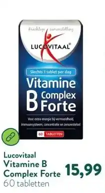 Holland & Barrett Vitamine B Complex Forte aanbieding