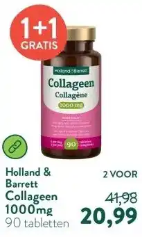 Holland & Barrett Collageen 1000mg aanbieding