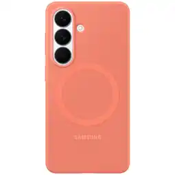 MediaMarkt Samsung Silicone Magnet Telefoonhoesje Voor Samsung Galaxy S26+ Rood aanbieding
