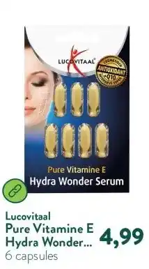 Holland & Barrett Pure Vitamine E Hydra Wonder Serum - 6 capsules aanbieding