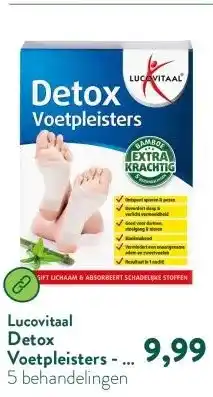 Holland & Barrett Detox Voetpleisters - 5 behandelingen aanbieding