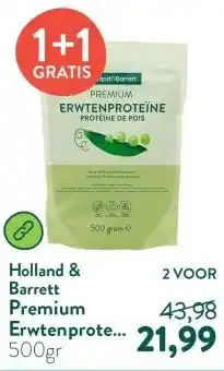 Holland & Barrett Premium Erwtenproteïne Poeder aanbieding