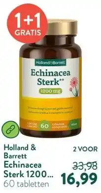Holland & Barrett Echinacea Sterk 1200 mg aanbieding