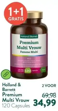 Holland & Barrett Premium Multi Vrouw aanbieding