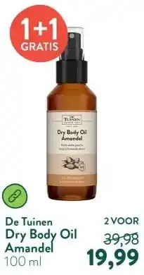 Holland & Barrett Dry Body Oil Amandel aanbieding