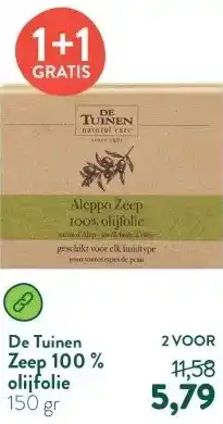 Holland & Barrett Zeep 100 % olijfolie aanbieding