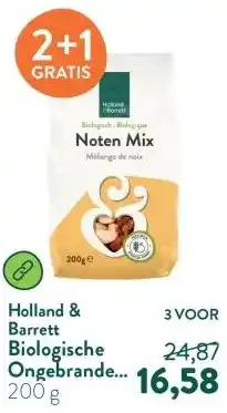Holland & Barrett Biologische Ongebrande Notenmix aanbieding