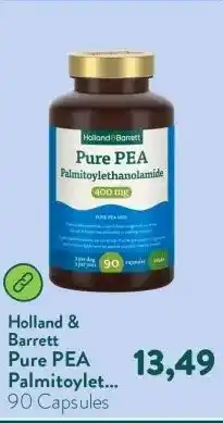 Holland & Barrett Pure PEA Palmitoylethanolamide 400mg aanbieding
