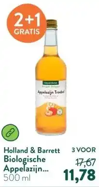 Holland & Barrett Biologische Appelazijn Troebel aanbieding