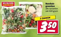 Nettorama Roerbak- groenten aanbieding