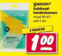 Nettorama gwoonº huishoud- handschoenen aanbieding