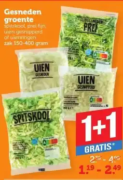 Coop Gesneden groente aanbieding