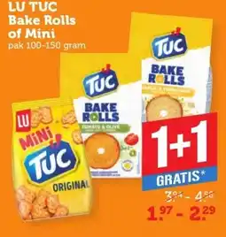 Coop LU TUC Bake Rolls of Mini aanbieding