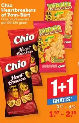 Coop Chio Heartbreakers of Pom-Bärt aanbieding