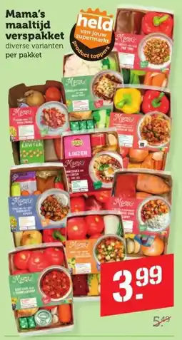 Coop Mama's maaltijd verspakket aanbieding
