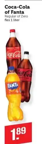 Coop Coca-Cola of Fanta aanbieding