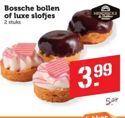 Coop Bossche bollen of luxe slofjes aanbieding