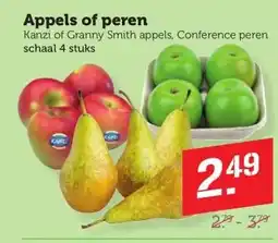 Coop Appels of peren aanbieding