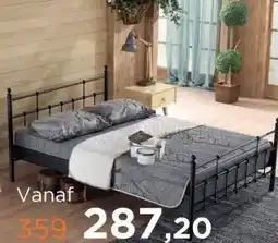 TotaalBED Bed Bern | 140 x 200 cm | Antraciet aanbieding