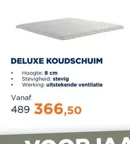 TotaalBED Topmatras Deluxe | Koudschuim aanbieding