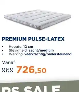 TotaalBED Topmatras Premium | Pulse-latex aanbieding