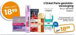Trekpleister L'Oréal Paris gezichts- verzorging aanbieding