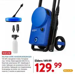 Kluswijs NILFISK CORE HOGEDRUKREINIGER aanbieding