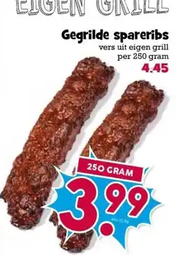 Boon`s Markt Gegrilde spareribs aanbieding