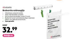 AllesZ Brabantia roldrooglijn aanbieding