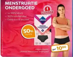 Trekpleister MENSTRUATIE ONDERGOED aanbieding