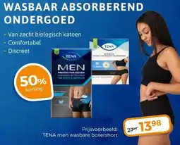 Trekpleister WASBAAR ABSORBEREND ONDERGOED aanbieding