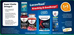Trekpleister VITAMINEN & MINERALEN¹ , SPORT SUPPLEMENTEN¹ , MEDISCHE HULPMIDDELEN² aanbieding