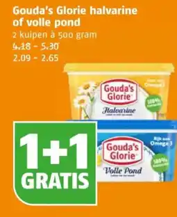 Poiesz Gouda's Glorie halvarine of volle pond aanbieding
