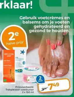 Trekpleister Gebruik voetcrèmes en balsems om je voeten gehydrateerd en gezond te houden. aanbieding